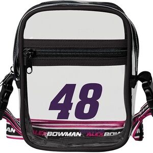 Foco NASCAR Bowman 48 clear crossbody bag